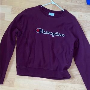 Champion crew neck sweatshirt